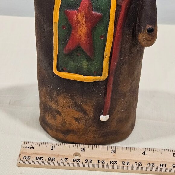 Coyne's & Co. Handcrafted Reindeer Ceramic 2006 Christmas Y2K Boho - Picture 7 of 9